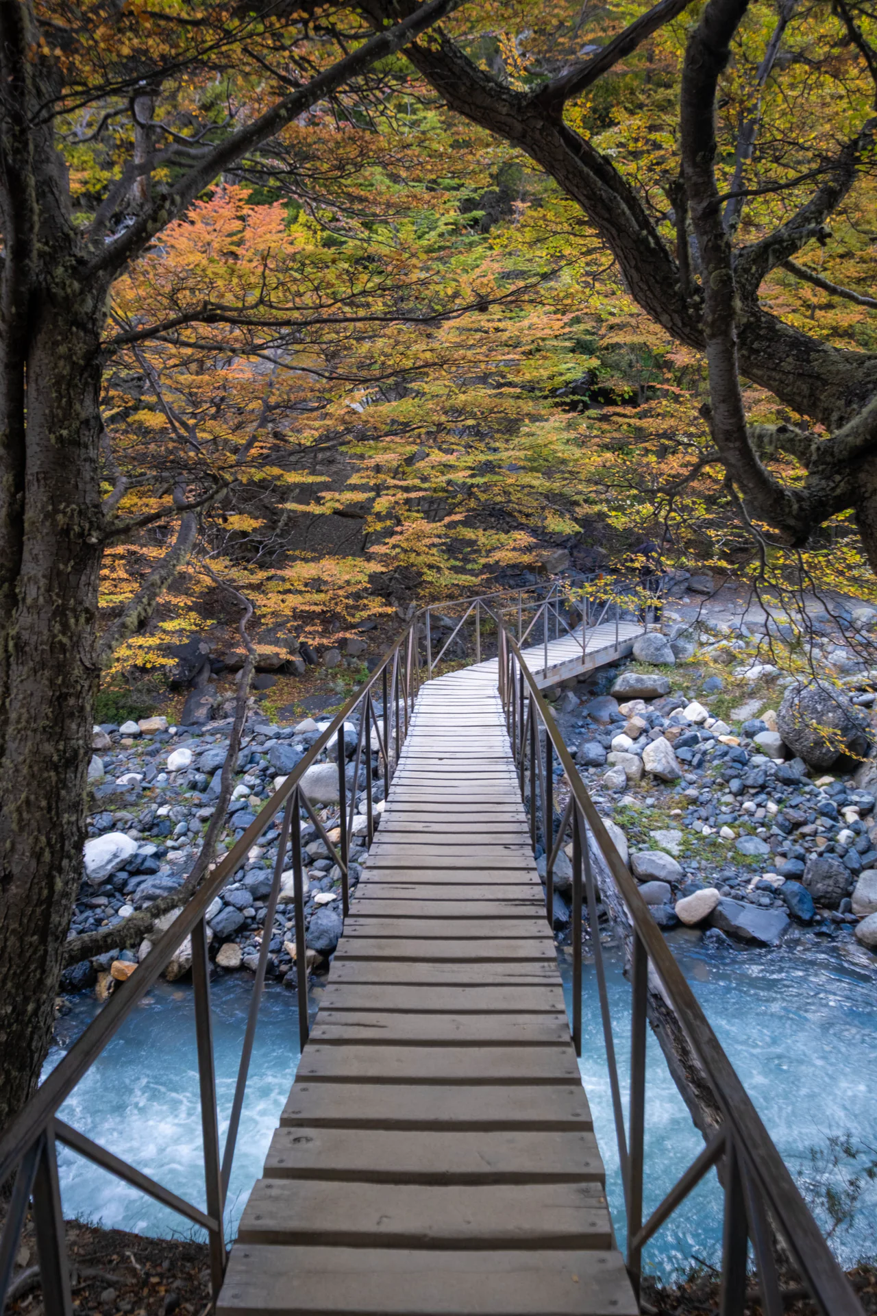 Autumn Crossing — Torres del Paine, Chile
