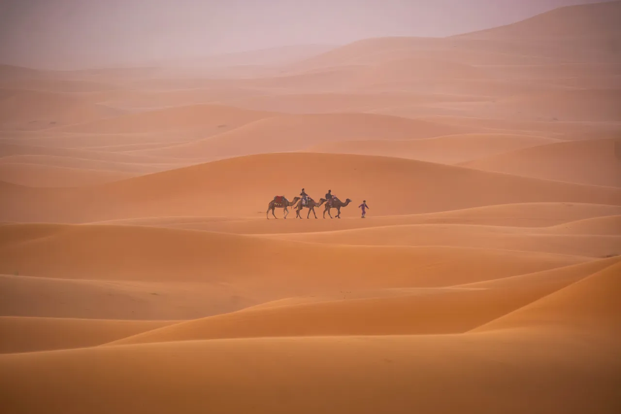 Crossing — Erg Chebbi, Morocco