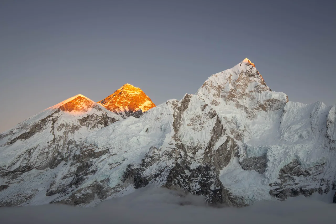 Everest, Late Light — Khumbu, Nepal