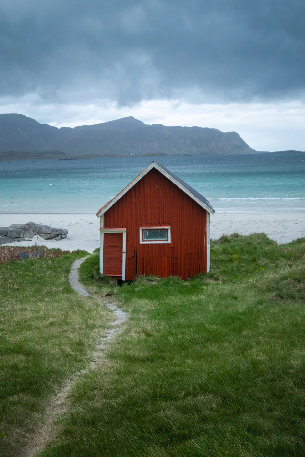 Red Cabin — Lofoten, Norway