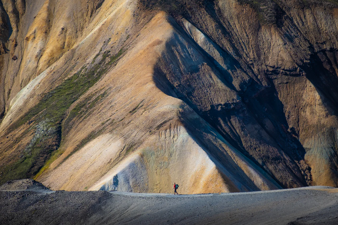 Rhyolite Scale — Landmannalaugar, Iceland